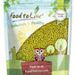 Food to Live - Mung Beans, 3 Pounds Whole, Dried, Raw Moong, Kosher, Vegan, Sirtfood, Bulk Green Gram, Low Sodium, Good Source o