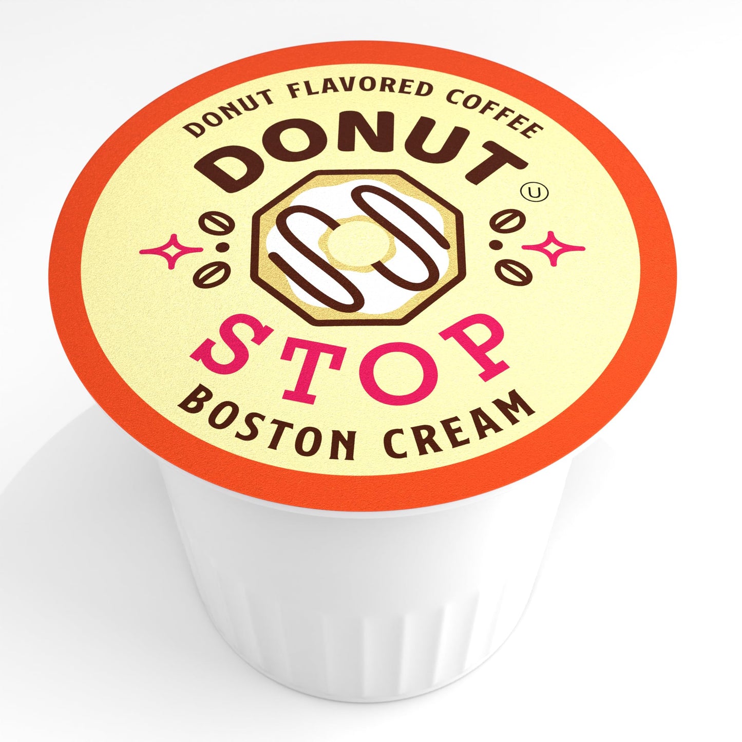 Donut Stop Boston Cream Flavored Pods for 2.0 K Cup malt-inspired, 40 Count