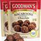Goodmans Chocolate Chip Coconut Macaroons, 9oz (2 Pack) | Gluten Free Cookies | Soft & Chewy | Kosher for Passover