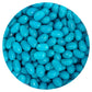 Blue Jelly Beans, 1 Pound Bulk Bag, Blueberry Flavor, Blue Candy, The Hampton Popcorn & Candy Company
