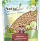 Food To Live Unhulled Sesame Seeds, 1 Pound – Whole Natural Raw White Sesame Seeds, Kosher, Vegan, And Keto, Bulk Sesame. High In Calcium, Iron, And Fiber. Perfect For Stir-Fries, Noodles