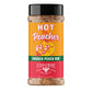 Fire & Smoke Society BBQ Rub - Hot for Peacher, 12.5 oz, Ideal for Pork, Ribs, Chicken, Beef, Grilling and Smoking