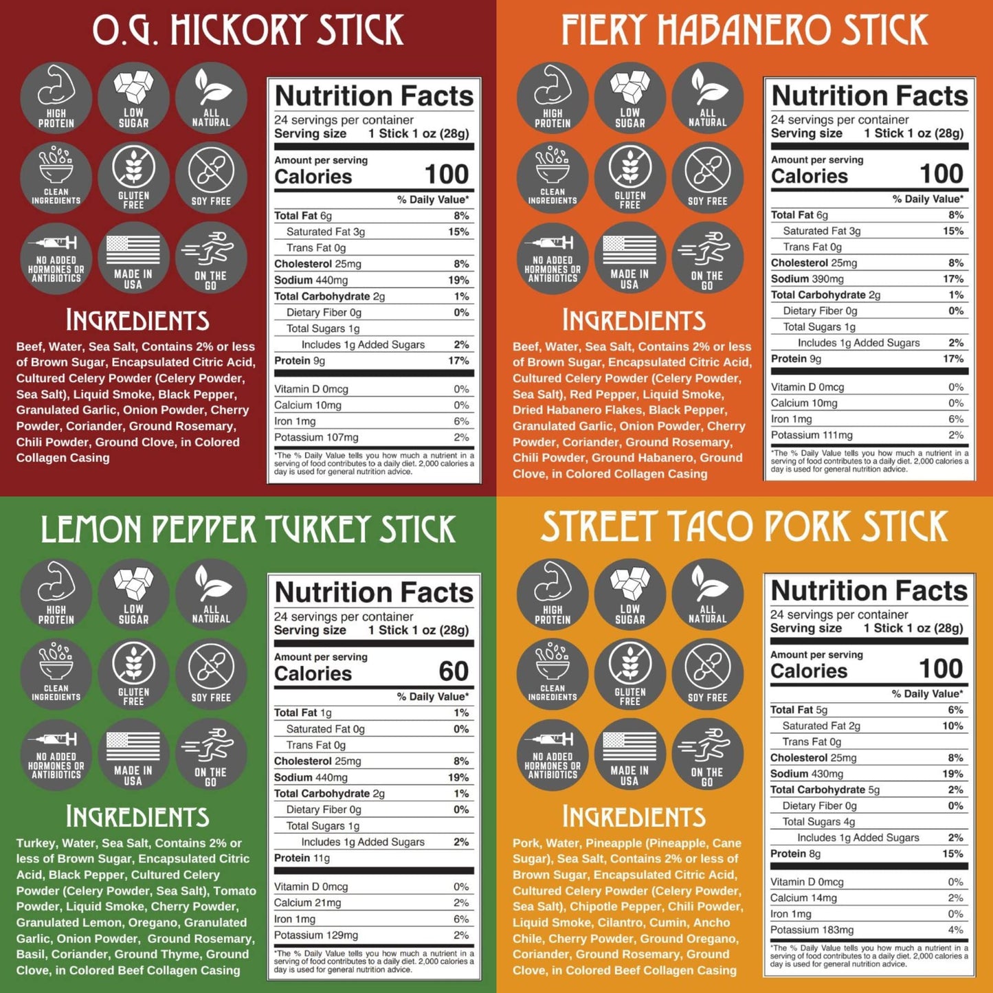 Righteous Felon Meat Sticks Variety Pack | Healthy Snack for mature-themeds | Gluten Free & Keto Meat Sticks | Low Sugar & High Protein | Turkey  Pork  Beef Sticks | Jerky Gifts for Men | 24 Pack