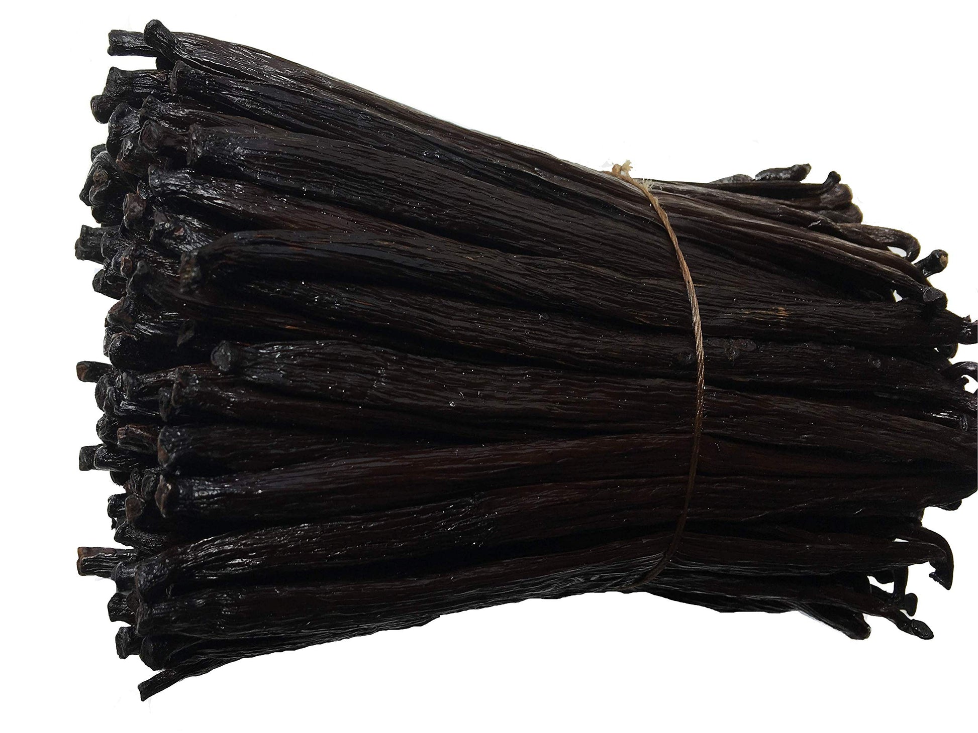 25 Vanilla Beans Grade A Tahitian For Extract, Cooking And Baking 6"-7" By Fitnclean Vanilla| Fresh Non-Gmo Natural Raw Gourmet