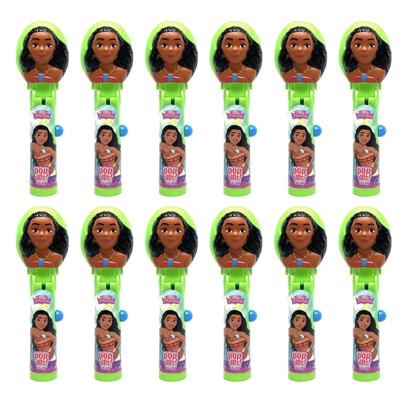 Pop Ups! Moana Lollipop Holder | Collectable Moana Toy Lollipop Case | Halloween, Party Favors For Goodie Bags, Piata Candy, Gam