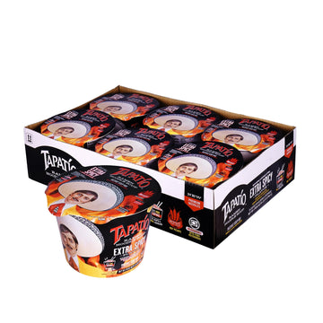 Tapatio Spicy Ramen Noodle Soup Big Bowl - Extra Spicy Flavor - 3.88 Oz (Bulk Case Of 6)