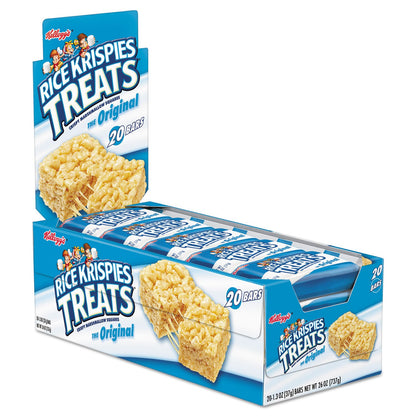 Kelloggs 26547 Rice Krispies Treats, Original Marshmallow, 1.3oz Snack Pack, 20/Box (KEB26547)