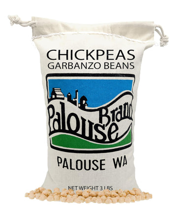 Chickpeas | Garbanzo Beans | 3 Lbs | Family Farmed In Washington State | Desiccant Free | Non-Gmo Project Verified | Kosher Parv