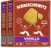 Manischewitz Passover Vanilla Cookies, 7 oz (2 Pack) | Crunchy Texture | Mezonos Passover Cookies | Gebrokts Kosher for Passover