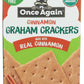 ONCE AGAIN Organic Cinnamon Graham Crackers, 7.93 OZ