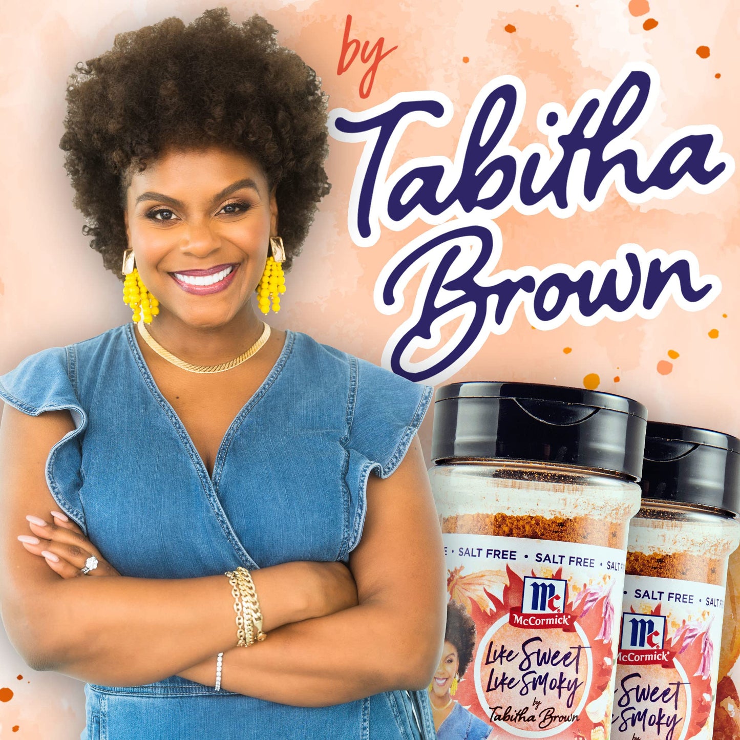 Mccormick Like Sweet Like Smoky All Purpose Seasoning By Tabitha Brown, 5.5 Oz (Pack Of 6)