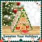 Sarah'S Candy Factory Gingerbread Cookie House Kit - 1.6 Lbs - Easy To Decorate - Includes Everything Needed To Assemble And Dec