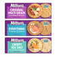 Miltons Gourmet Crackers Variety Bundle - Non-GMO, Natural Ingredients, 8.4 Oz (Pack of 3)