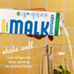MALK Almond Milk Unsweetened Vanilla (32oz  Pack of 6) - Shelf Stable Organic Almond Milk Vanilla  Non GMO  Whole 30  Dairy Free  Vegan  Plant Based  No Gums or Fillers - Lattes Cereal Coffee Creamer