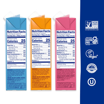 nutpods Variety Pack Coffee Creamer, Sweetened with Organic Cane Sugar, Made from Almonds and Coconuts, Gluten Free, Non-GMO, Ve