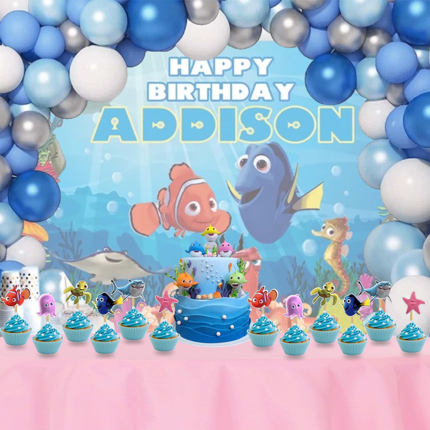 Seyal Findng Nemo Cupcake Topper