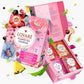 LOVARE Flower Assorted Tea Variety Pack 32 Pack, 4 Tastes - Made in Ukraine - Tea Bags Individually Wrapped - Royal Dessert, Alp