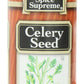 Spice Supreme Celery Seed, Whole, 3.5-Ounce (Pack of 12)