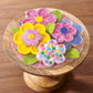 DecoPac Quins Fancy Sprinkles, 19.5oz, Multicolor Flower Shape Edible Sprinkles for Cakes, Cupcakes, Cookies, Model 21336