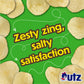 Utz Salt & Vinegar Potato Chips, 42 Count, 1 oz. Bags, Gluten Free, 2.63 lb