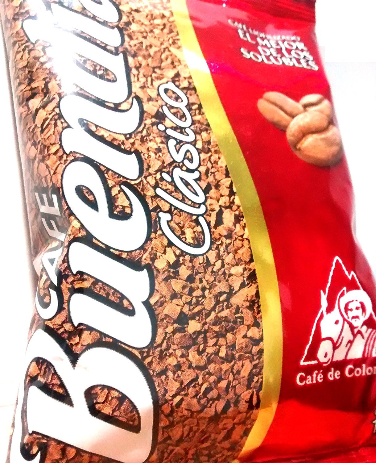 Buendia Instant Coffee - 100% Colombian Freeze Dried - 17.6 oz (500g) - Pack of 1
