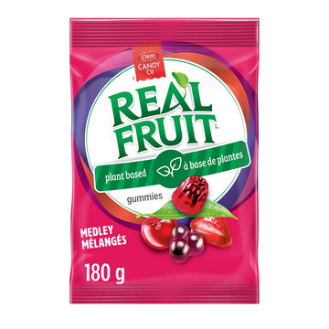 Dare Real Fruit Gummies, Fruit Medley, 180g/6.3oz., {Imported from Canada