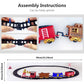 21Pcs Train Cake Decorations Train Cake Toppers Train Birthday Party Supplies Mini Train Toys Train Track Traffic For Birthday R