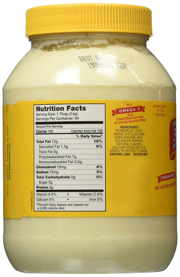 Duke's Real Smooth & Creamy Mayonnaise, 30 oz