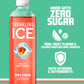 Sparkling Ice Peach Nectarine Sparkling Water, Zero Sugar, 17 Fl Oz Bottles, Pack of 12