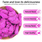 Freeze Dried Diced Dragon Fruit, Freeze Dried Fruit, 150G/5.29Oz Frozen Dragon Fruit Chunks, No Additives, Natural, No Added Sug