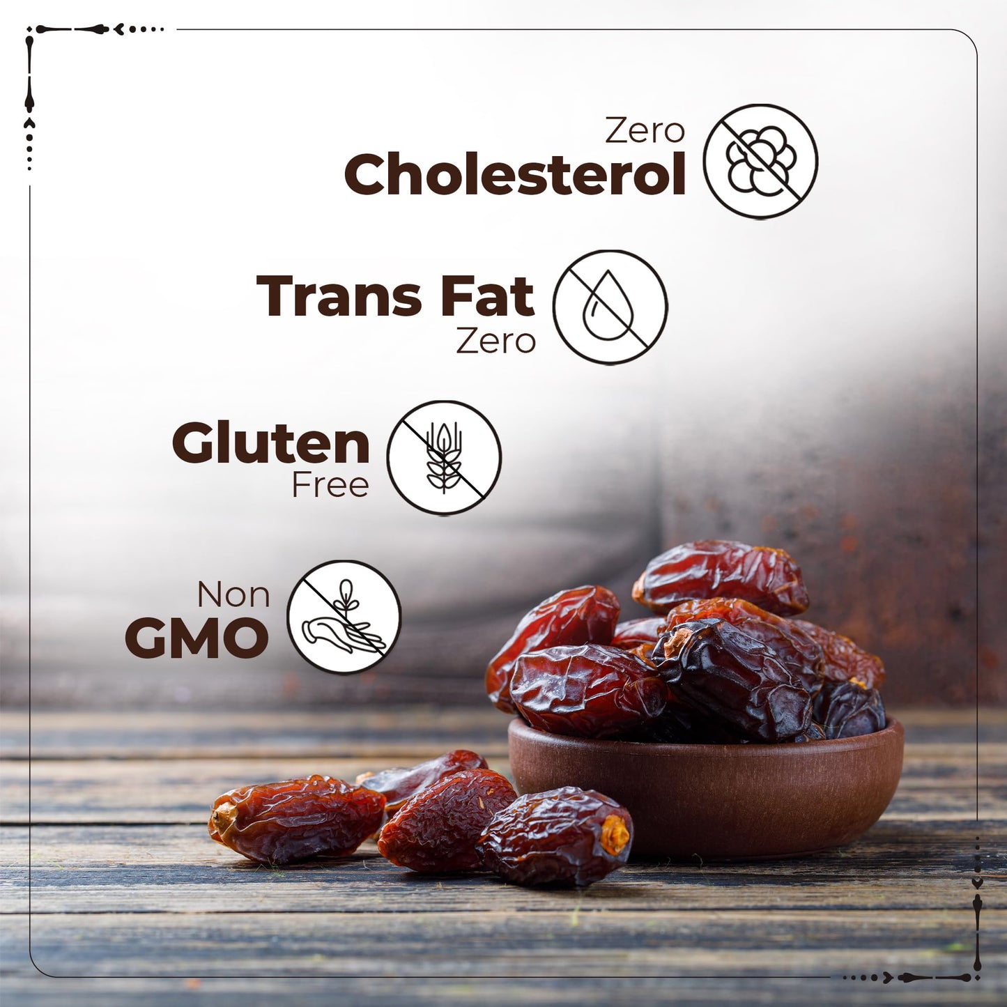Happilo Enhanced International Omani Dates, 250G