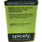 Spicely Organic Sesame Seeds Black Whole 0.45 Ounce Ecobox Certified Gluten Free