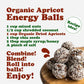 Food To Live Organic Dried Apricots, 8 Pounds — Non-Gmo, Kosher, Unsulfured, Raw, Vegan, Bulk