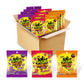 Sour Patch Kids Fruit Flavors Soft & Chewy Candy Variety Pack, Peach, Grape, Strawberry, 12 Bags