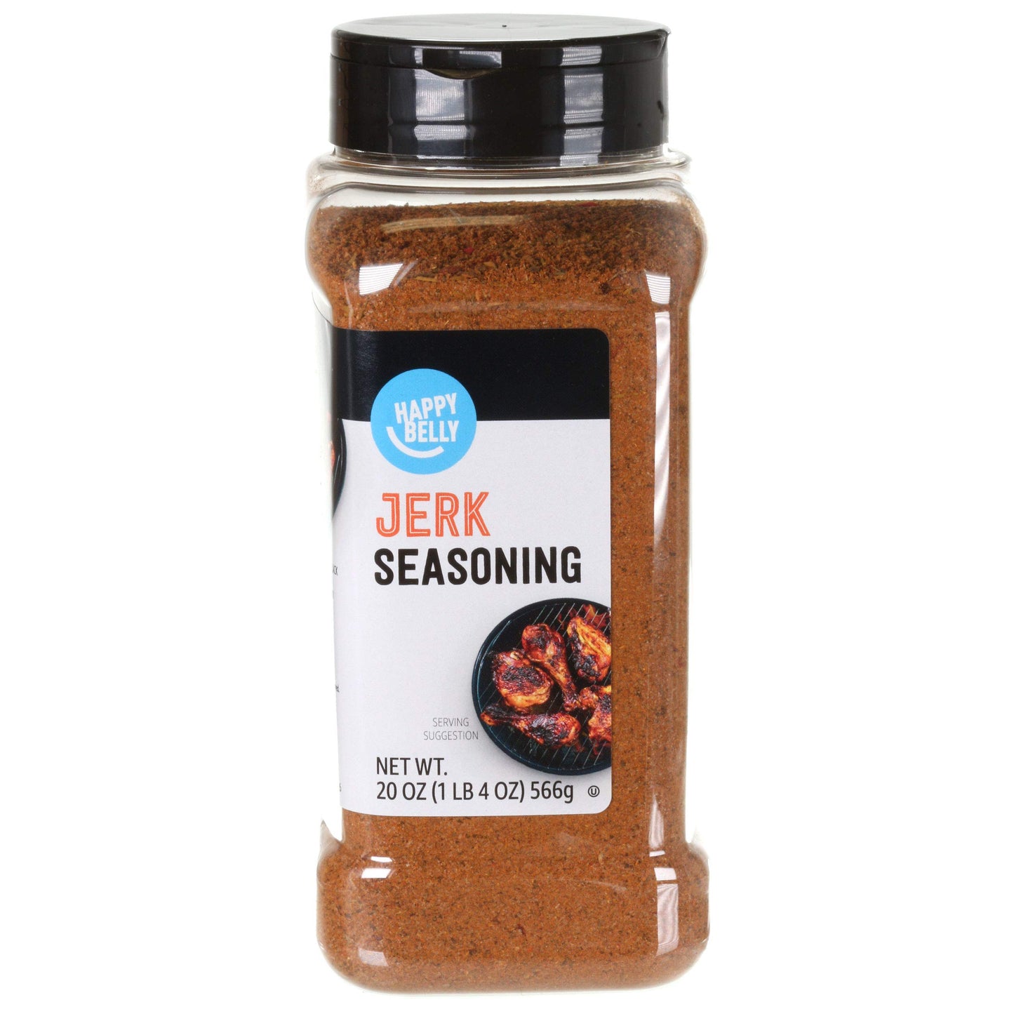 Large Online Retailer Brand - Happy Belly Jerk Seasoning, 1.25 Pound (Pack Of 1)