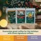 Stone Creek Coffee Twinkling Twilight Box Dark, Medium, And Light Roast (8 Oz, Pack Of 3) – Whole Bean Coffee Sampler, Holiday Limited-Edition Gift Set, Juicy, Balanced And Bold Roasted Coffee Beans