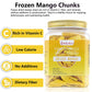 Freeze Dried Fruit, Freeze Dried Mango,120G/4.23Oz Natural Dehydrated Mango, No Sugar Added, Nothing Added, Superfood Snack, Dri