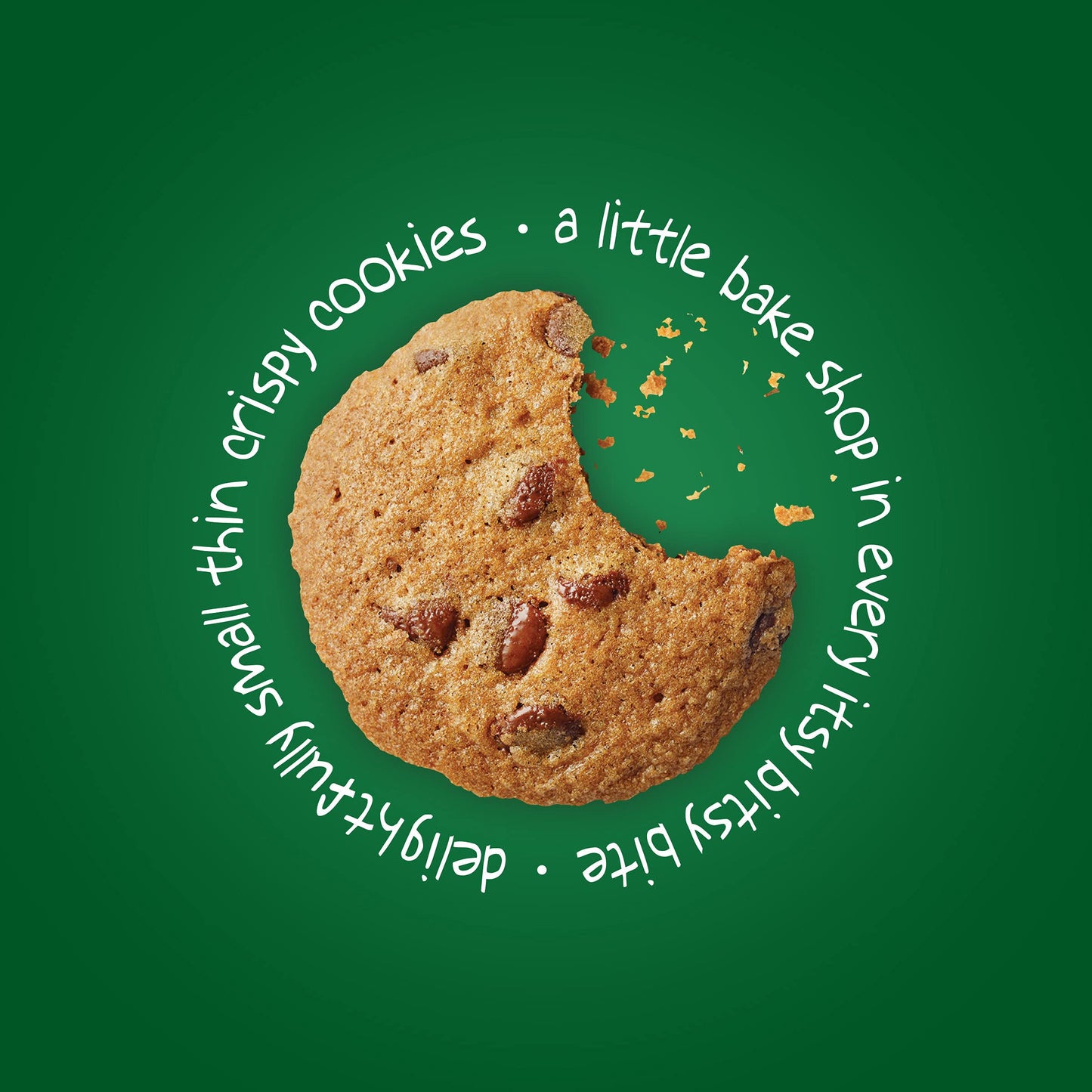 Tate'S Bake Shop Tiny Chocolate Chip Cookies, 5.5 Oz
