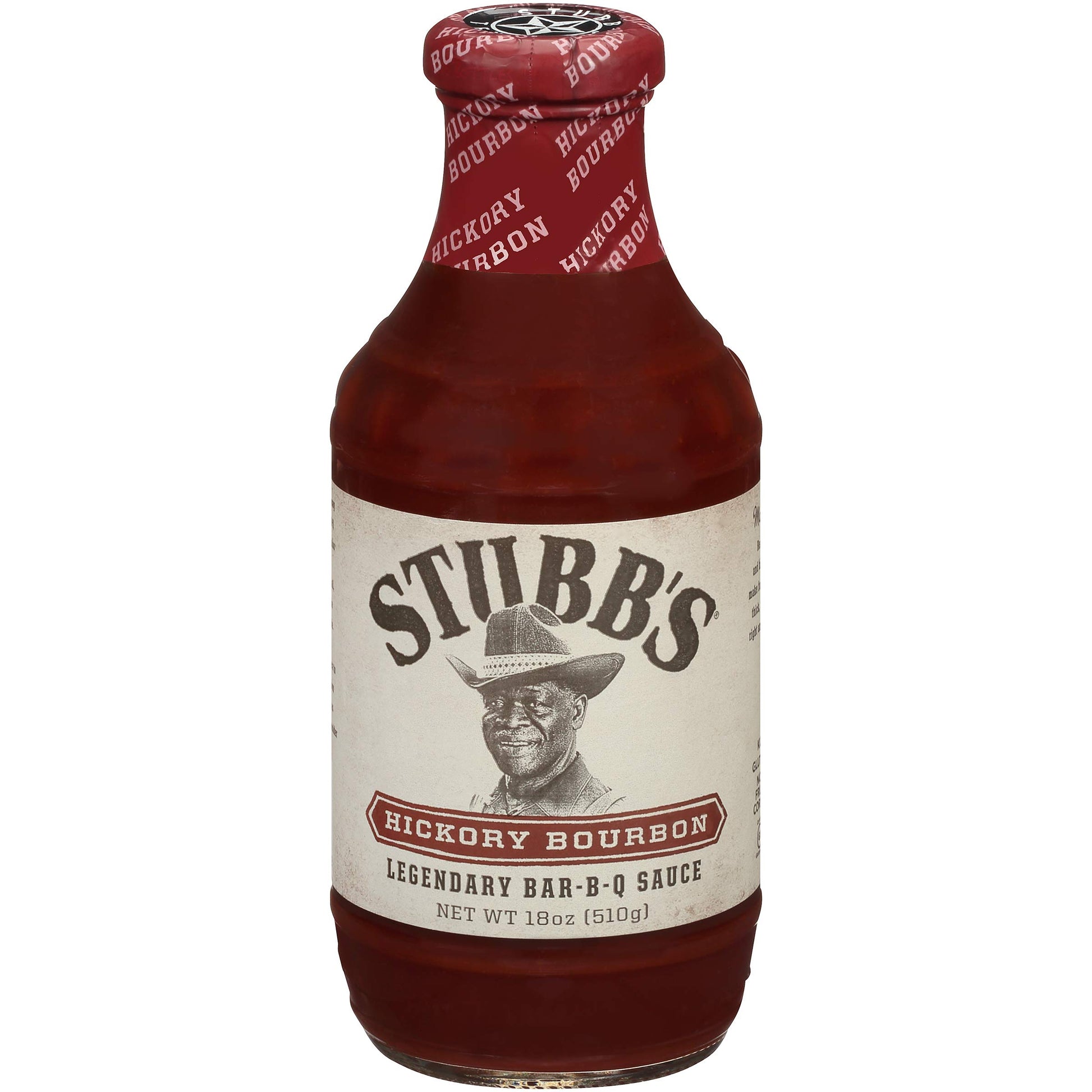 Stubbs BBQ Sauce Hickory Bourbon, 18.0 oz, Model 3475600008