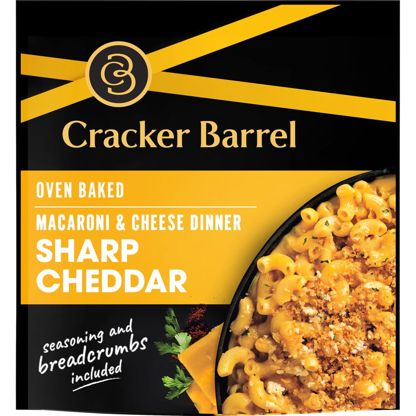 Er Barrel Sharp Cheddar Oven Baked Macaroni & Cheese Dinner (12.3 Oz Bag)