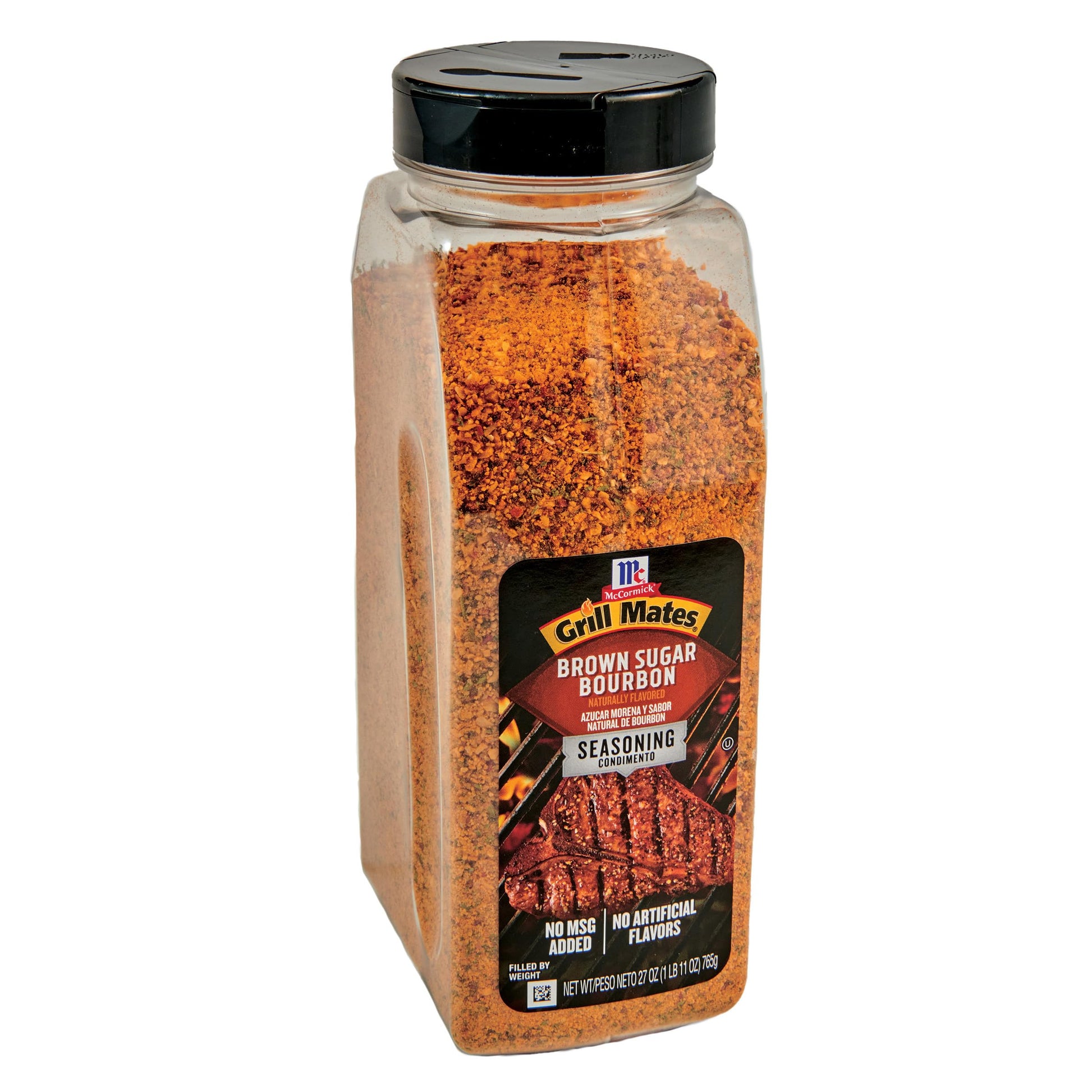 McCormick Grill Mates Brown Sugar Bourbon Seasoning, 27 oz, for Steak, Poultry, and Vegetables, Model PP-GRCE18882