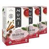 Numi Organic Golden Chai Tea, 18 Tea Bags (Pack Of 3) Assam Black Tea, Cardamom, Ginger & Anise