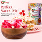 NY Spice Shop Valentine Gummy Candy Corn - 1 Pound Candy Corn Bulk for Valentines Gift Basket - Candycorn Gummies Snacks - Candy