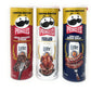 Pringles Beer Potato Chips Variety Set - 3 Flavors (Braised Steak, Chicken, Grilled Brat) - 5.5oz - Pack of 3 Cans