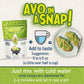 Waks & Snacks Freeze-Dried Avocado | 100% Fresh Hass Avocados, Perfect For Toast | Energizes Camping & Hiking Meals | Lightweight, Vegan, Gluten-Free | 2 Avocados | 2 Oz, 3-Pack