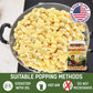 Princeton Popcorn Hulless Popcorn Kernels – Easy-Eating, Non-GMO, 6-Pack of 16 Ounce Tubs