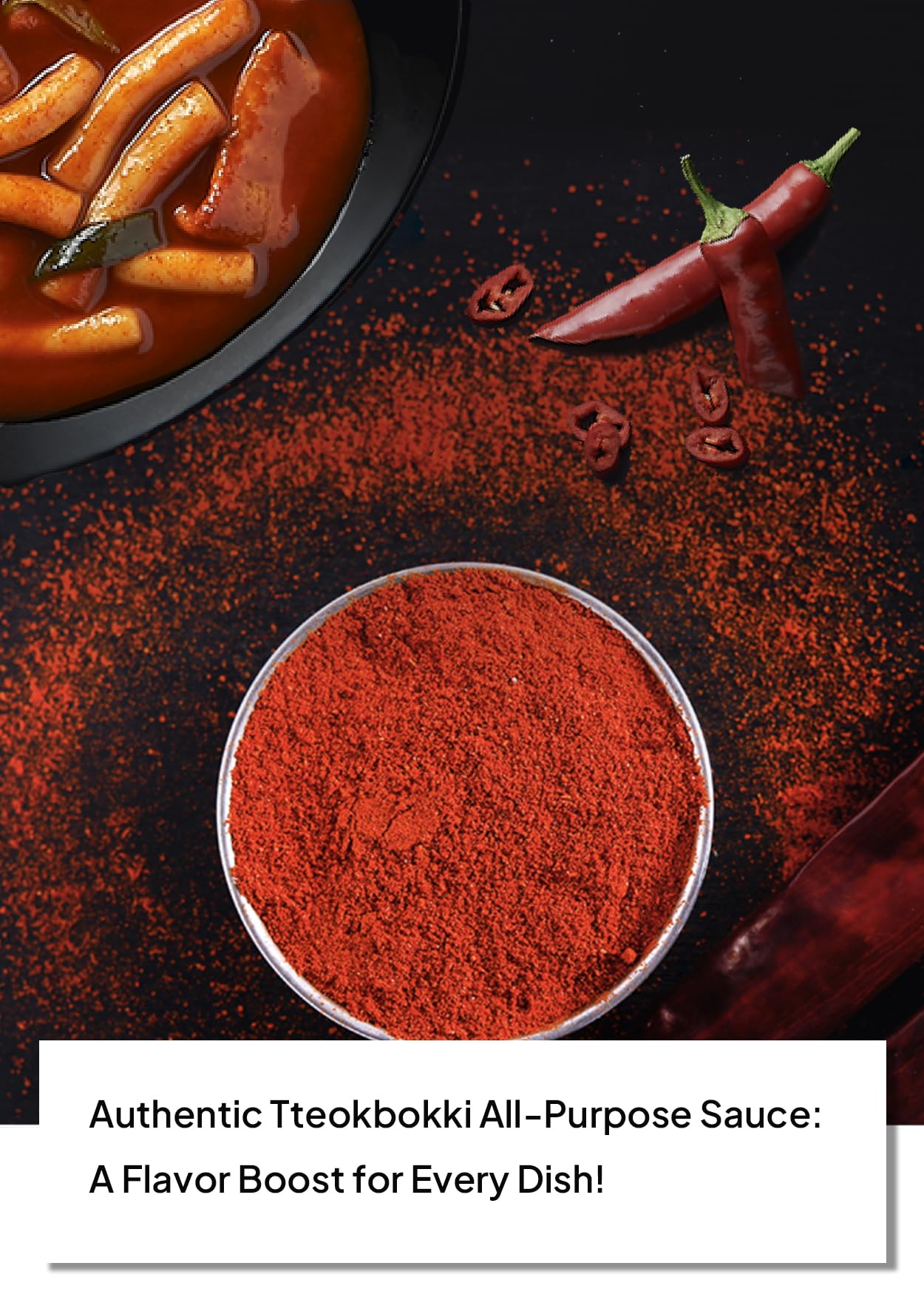 Korean Food Cooktok Tteokbokki Korean Spicy And Sweet Flavor Seasoning Powder (6.17Oz) | 7Ea Individual Package | Easy Cooking,