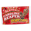ASS KICKIN Carolina Reaper Pepper Microwave Popcorn - 6 Pack - Spicy Gourmet Snack - 1 Ounce Each