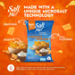 Saltme! 4 Flavor Variety Pack Potato Chips, 50% Low Salt, Kosher, Non-Gmo, Better For You Chips, Original-Bbq-Sc&Onion-Ched&Sour