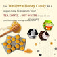 Wellbees 100% Pure Honey Candy - No Additives - Healthy - Single Ingredient - Paleo Friendly And SCD Approved - Natural Cough D